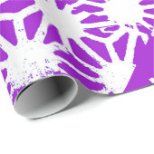 紫王室の模様 ラッピングペーパー (ロールコーナー)