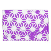 紫王室の模様 枕カバー (正面)