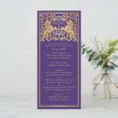 紫王室の獅子中世結婚刀フラットメニュー メニュー (スタンド正面)