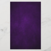 紫王室の紫バイオレット金ゴールドボ結婚タニカル (裏面)