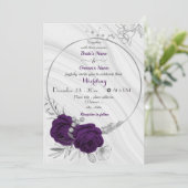 紫王室の花シルバリース結婚ズ 招待状 (スタンド正面)