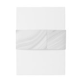 紫王室の銀フローラ大理石結婚石 招待状ベリーバンド (裏面例)