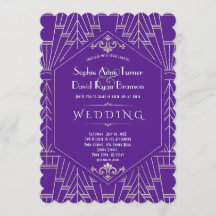 紫王室の銀素晴らしギャツビー結婚1920年代