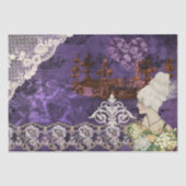 紫王室の 薄葉紙 (正面)