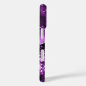 紫瑪瑙ピンク大理石名 Case-Mate iPhoneケース (裏面 / 右)