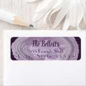 紫瑪瑙 ラベル (インサイチュ)