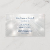 紫白熱［赤熱］光を放つ青マンダラ 名刺 (裏面)