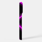 紫白熱［赤熱］光を放つ/ピンクハートデザインケース iPhoneケース (右側面)