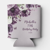 紫白花蝶75誕生日 缶クーラー (裏面)