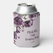 紫白花蝶75誕生日 缶クーラー (缶裏面)