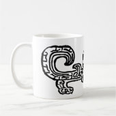 紫禁城のドラゴン11ozのマグ コーヒーマグカップ (左)