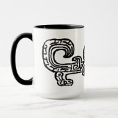 紫禁城のドラゴン15ozのコンボのマグ マグカップ (左)