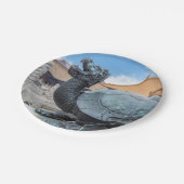 紫禁城の亀の像 – 北京 ペーパープレート (アングル)