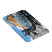 紫禁城の亀の像 – 北京 マグネット (右側)