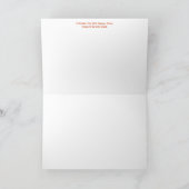 紫禁城の壁のメッセージカード カード (内部)