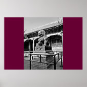 紫禁城の龍像 ポスター (正面)