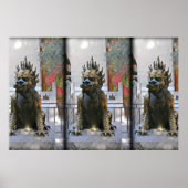 紫禁城の龍像 ポスター (正面)