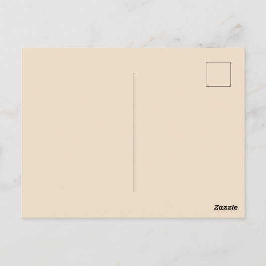 紫禁城への旅行 ポストカード (裏面)