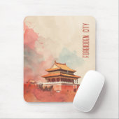 紫禁城への旅行 マウスパッド (マウス)