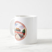 紫禁城シティーベイジン中国 コーヒーマグカップ (正面左)