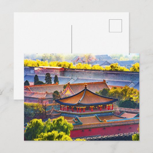 紫禁城 ポストカード (正面/裏面)