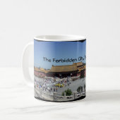紫禁城、北京の中国 コーヒーマグカップ (正面左)
