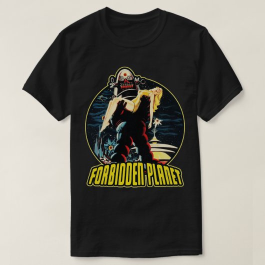 紫禁惑星クラシック映画 Tシャツ (デザイン正面)