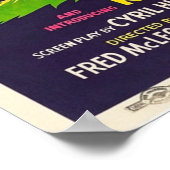 紫禁惑星1956ヴィンテージ映画 ポスター (角)