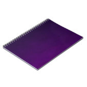 紫空白のの日記を作成する ノートブック (左側)