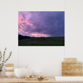 紫空 ポスター (キッチン)