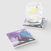 紫竜 ストーンコースター (横)