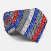 紫系統の白い灰色のストライプのなタイ ネクタイ (ロール)