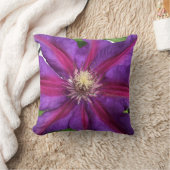 紫紅斑花 クッション (ブランケット)