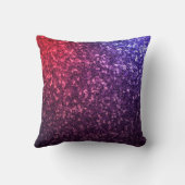 紫紅青スパークリーグリッター枕 クッション (裏面)
