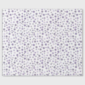 紫紙吹雪 ラッピングペーパー (フラット)