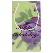 紫素晴らし水色イベント紙製品 スモールペーパーバッグ (裏面)