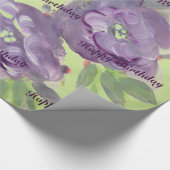 紫素晴らし水色イベント紙製品 ラッピングペーパー (角)