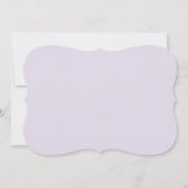 紫素朴と緑のフローラ結婚ズ 招待状 (裏面)