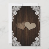 紫素朴と青結婚の セーブザデート (裏面)