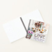 紫素朴の花レシピ本 ノートブック (内部)