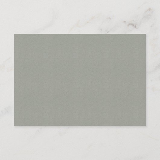 紫素朴の野生の花と葉の宿泊施設 エンクロージャーカード (裏面)