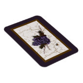 紫素朴エレガント葡萄 マグネット (右側)