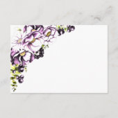 紫素朴フローラ結婚詳細 エンクロージャーカード (裏面)