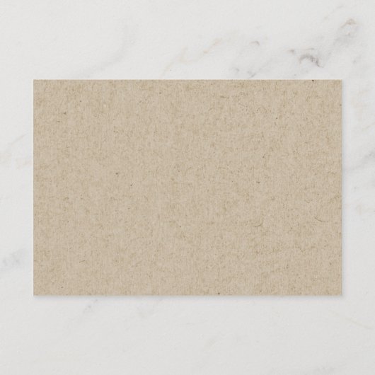 紫素朴紫フローラ葉結婚の詳細 エンクロージャーカード (裏面)