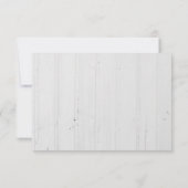 紫素朴紫ラベンダーバラRSVP 出欠カード (裏面)