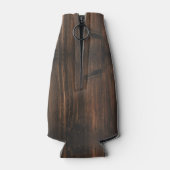 紫素朴蝶パーソナライズされたボトルクール ボトルクーラー (裏面)