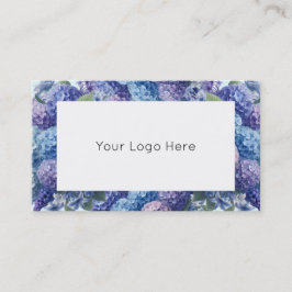 紫紫紫紫紫紫紫紫紫陽花ビジネスエレガントカード 名刺