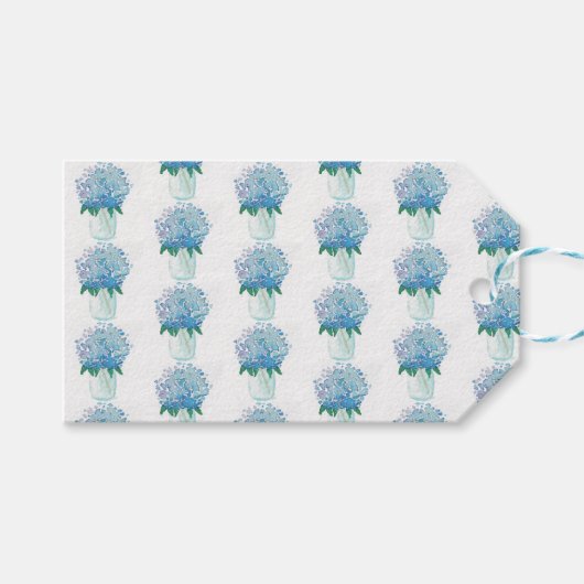 紫紫紫紫紫紫紫紫紫陽花 ギフトタグ (正面(横))