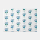 紫紫紫紫紫紫紫紫紫陽花 ドアマット (正面)