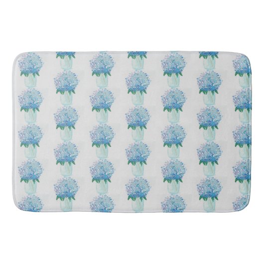 紫紫紫紫紫紫紫紫紫陽花 バスマット (正面)